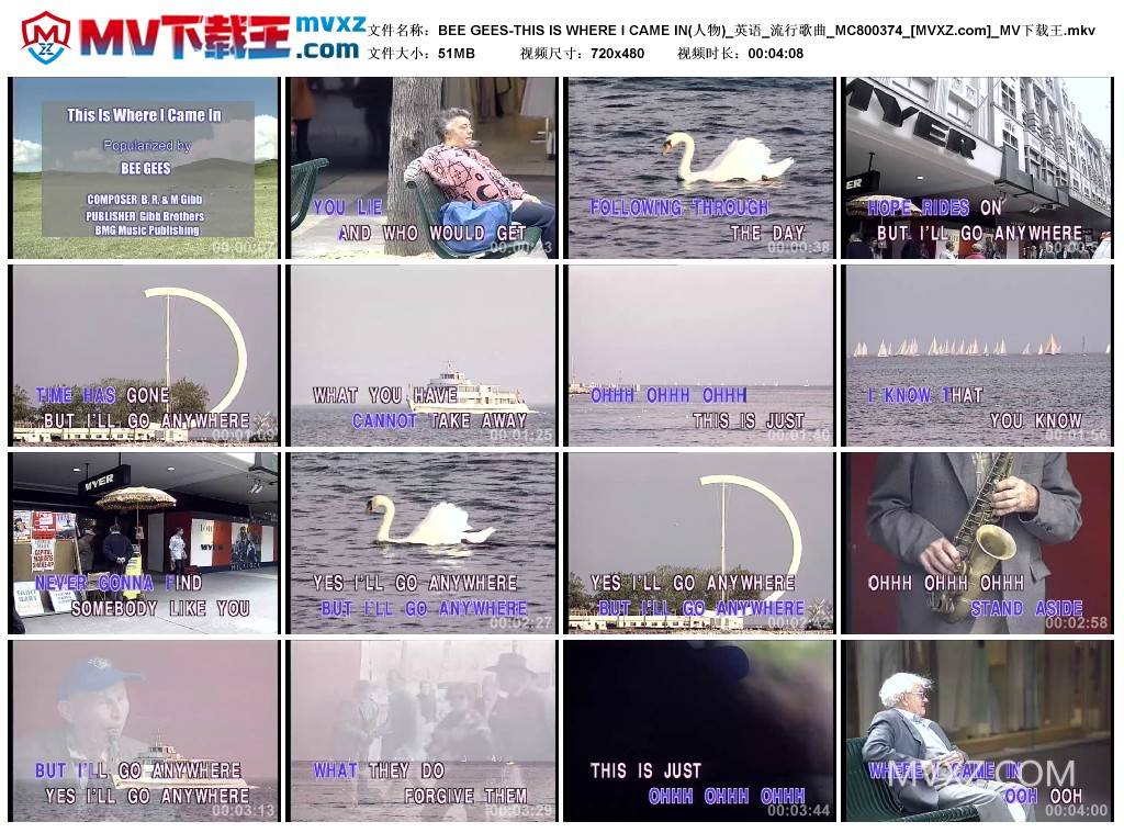 BEE GEES-THIS IS WHERE I CAME IN(人物)_英语_流行歌曲_MC800374